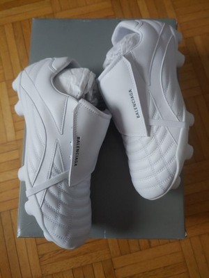NWB BALENCIAGA SOCCER SNEAKER WHITE shoes size EU 42