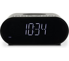 ROBERTS Ortus DAB Charge DAB+/FM Bluetooth Clock Radio - Black