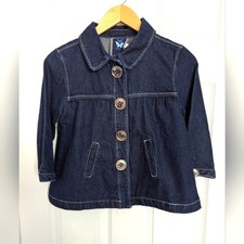 Absolutely Adorable La Senza Girl Flared Jean/Denim Jacket (Girl's Size Large)