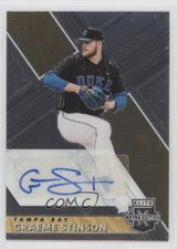 2019 Panini Elite Extra Edition Opti-Chrome Signatures Graeme Stinson Auto 0s55