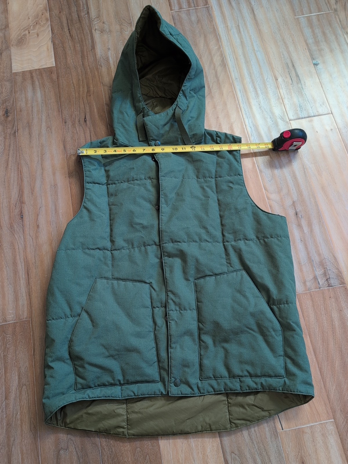 engineered garments Puff Olive Primaloft Vest XXL… - image 1