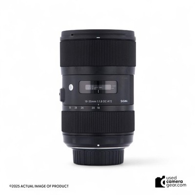 Sigma 18-35mm f/1.8 DC HSM Art Lens for Nikon (#849) *USED*