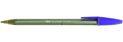Bic Cristal Fun Ballpoint Pens With Wide Tip (1.6mm) Pens For Colourful Writi...