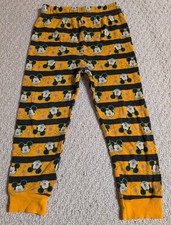 Mickey Mouse Boys Size 5T Multi-Color 100 Cotton Pajama Pants 24