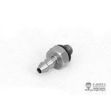 1/14 LESU M3-3MM Straight Nozzle Tubing for Tamiya RC Tractor Truck Dumper Part