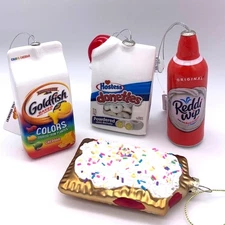 Licensed Goldfish Colors Hostess Donettes Reddi Wip Pop-Tarts Christmas Ornament