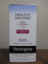 Neutrogena Healthy Defense Daily Moisturizer SPF 50 Sunscreen Helioplex 08/2023