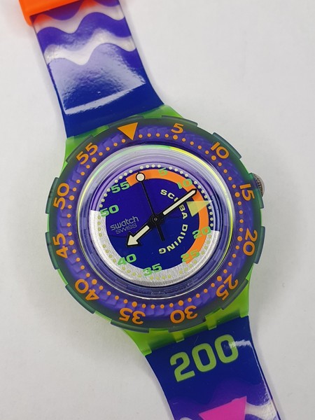 Swatch Scuba Coming Tide SDJ100 - funktioniert - 38mm