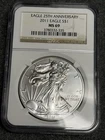 2011 NGC MS69 American Silver Eagle Dollar, U.S. .999 1 oz ASE bullion coin