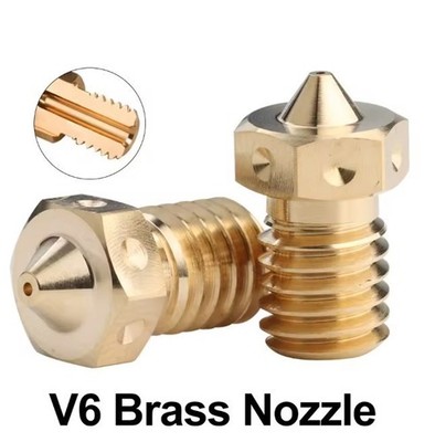 Trianglelab MESSING 0,4mm V6 Düse für 3D-Drucker Hotend 3D-Druckerdüse