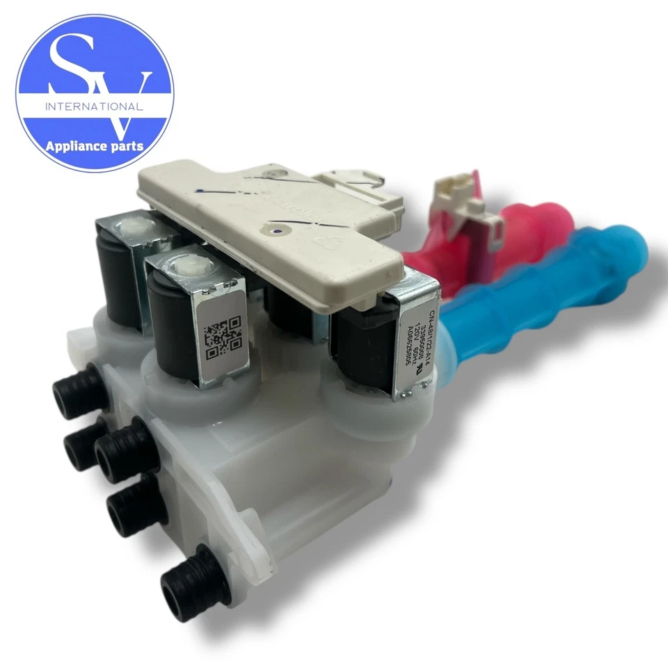 Válvula de entrada de agua para lavadora Frigidaire 5304528029 5304514790 5304522534 Foto 2 de 2