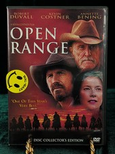 Open Range 2004 Widescreen DVD VG  Robert Duvall Free Shipping Action Drama