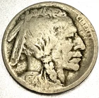 1914 -S Buffalo Nickel VG Very Good Condition 5 Cent US Coin -SV014