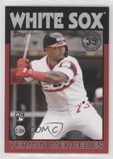 2021 Update 1986 Topps Baseball 35th Anniversary Red 10/10 Yermin Mercedes r7d