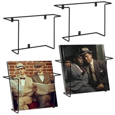 4 Pcs Vinyl Record Shelf Wall Mount12 Inch Metal Wire Wall Mounted Vinyl Record
