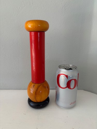 Vintage Alessi MP0210 Modern Twergi Pepper Grinder Mill Ettore Sottsass