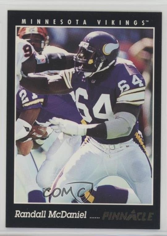 1993 Pinnacle Randall McDaniel #94 HOF 5q8