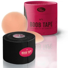 CureTape® Boob Tape Black 5 m
