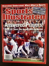 John Lackey Signed Sports Illustrated 11/4/02 Angels Newsstand Baseball Auto JSA