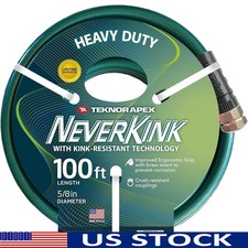 Kink Resistant Hose W/ Ergonomic Grip Crush Resistant Couplings Made in USA