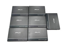 Lot of 7 - 500GB SSD 2.5" PNY CS900 SSD7CS900-500-RB 80-100% Health