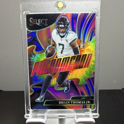 Panini 2025 Select Phenomenon Tie-Dye Prizm Brian Thomas Jr #25/25 Jaguars