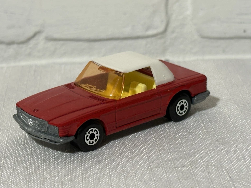 Matchbox Superfast Lesney #6 Mercedes Tourer 380SL Red Minty Original Box - Image 2 of 4