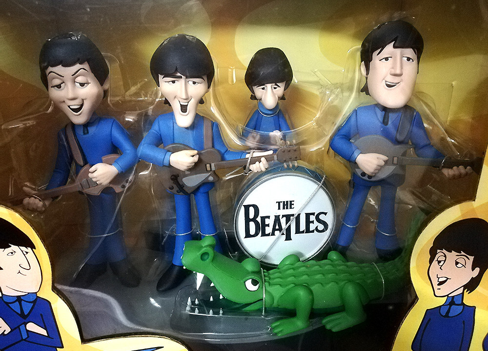 McFarlane: THE BEATLES Deluxe Box Set figures (with crocodile