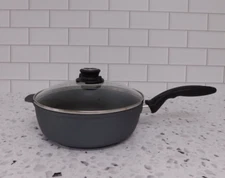 Swiss Diamond HD Nonstick Saute Pan with Glass Lid, 3.2 Quart  * NEW *