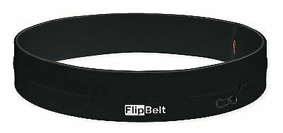 Flipbelt Classic running Belt Black multi Pocket Secure Storage Sports waist Bag