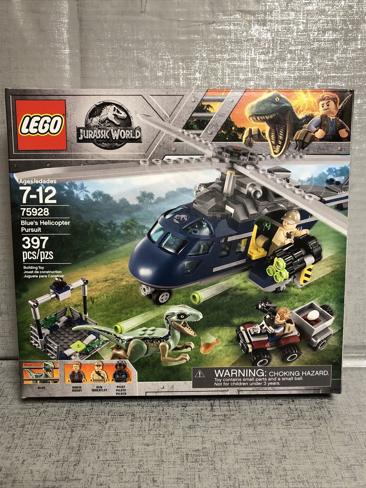 LEGO Jurassic World Blue&#039;s Pursuit Brand New in Sealed Box 673419281829 |