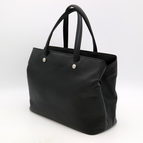 Longchamp Le Foulonné Damen Leder Tasche Handtasche Schultertasche Schwarz - Bild 4 von 13