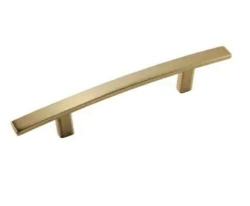 Amerock BP26203BBZ Cyprus 3-3/4" Center Bar Cabinet Pull, Golden Champagne 3 Qty - 第 1/2 張圖片