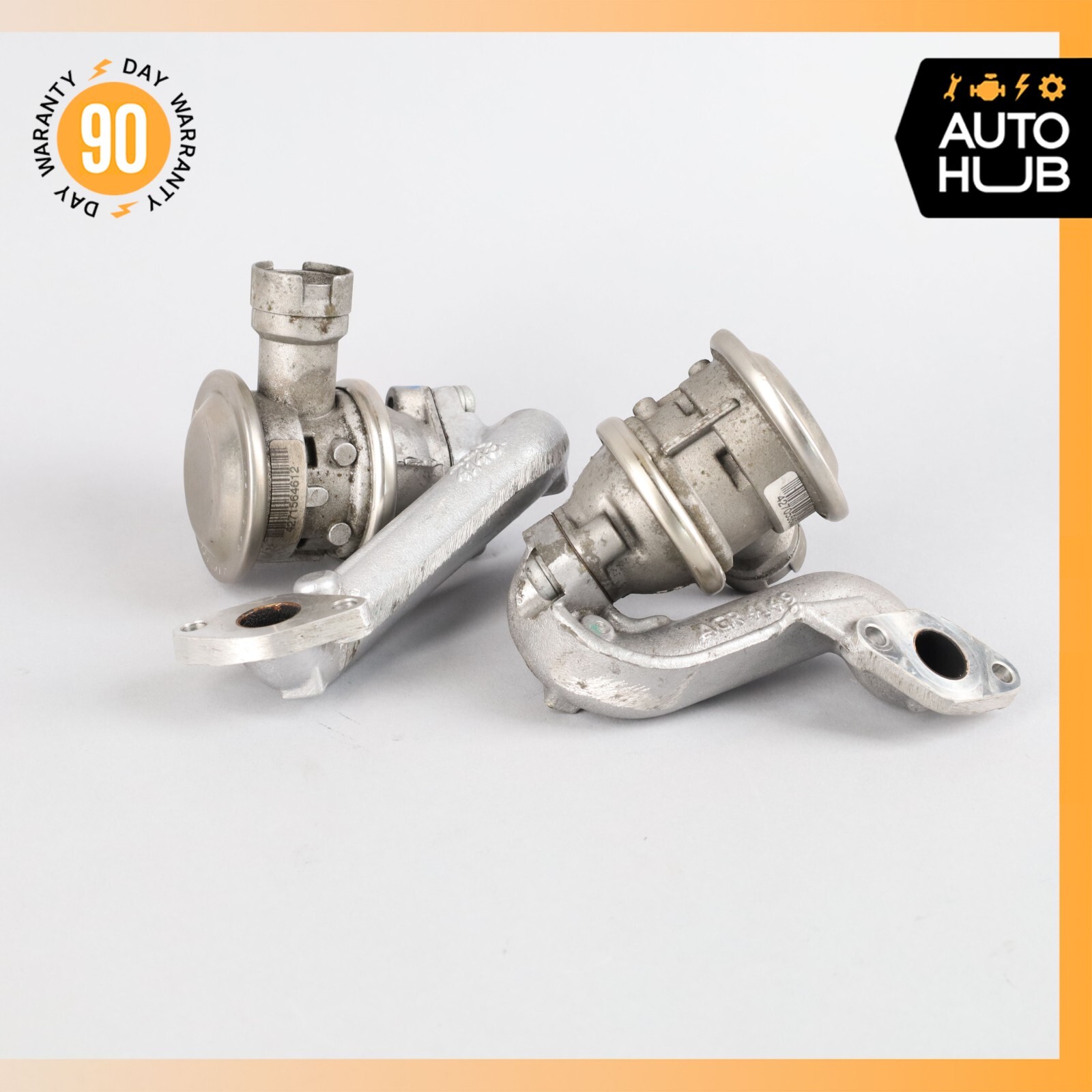 Bentley Continental Flying Spur Right&Left Air Pump Check Valve EGR Emission Set