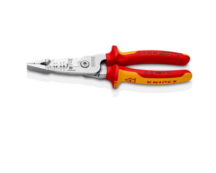 Pinze spellafili Knipex modello metrico - 13 76 200 ME