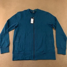 G-Star Raw Mens Size Large Midnight Blue Mesh Full Zip Tweeter Track Jacket NWT