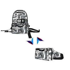 Pro Specialties Group Brooklyn Nets Transformer Multi-functional Sports Bag, ...