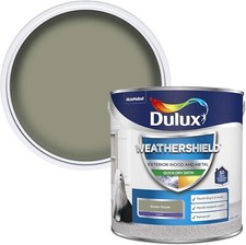Dulux Weather Shield Quick Dry Satin Paint, 2.5 L - Green Glade