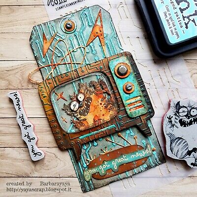 Sizzix Bigz Die - Retro TV by Tim Holtz