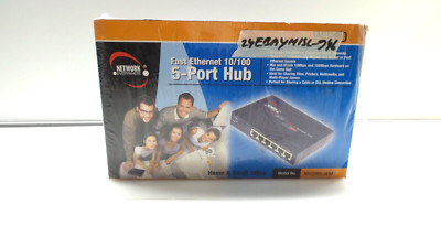 Network Everywhere  5-Port Hub Wired 10/100 NH1005-WM NEW in box