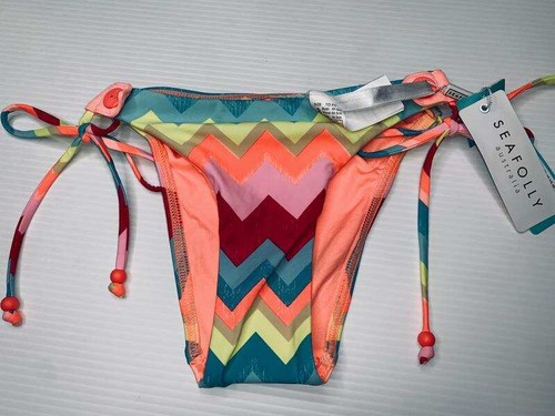 Seafolly Brazilian Tie Side Braguita De Bikini Para Mujer