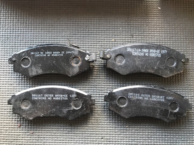 【R1744-81-169】 Lucas Girling Front Disc Brake Pads - GPX3118 / FMSI 7329-D449