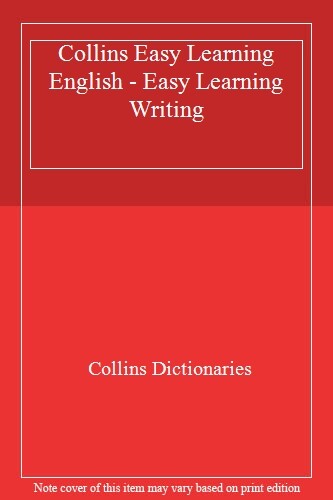 Collins Easy Learning English - Easy Learning Writing By Collins Dictionaries
