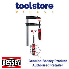 Image of Bessey TG20-2K Malleable cast iron screw clamp TG 200/100 2pc Plastic Handle, BE
