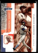 2001 Fleer Game Time #33 Vladimir Guerrero Montreal Expos