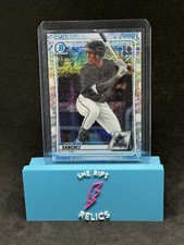 * JESUS SANCHEZ * 2019 BOWMAN CHROME MEGA MOJO REFRACTOR RC RAYS PROSPECT