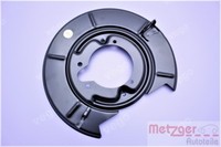 1X Original Metzger Abdeckblech Ankerblech Hinten Rechts 34211162062