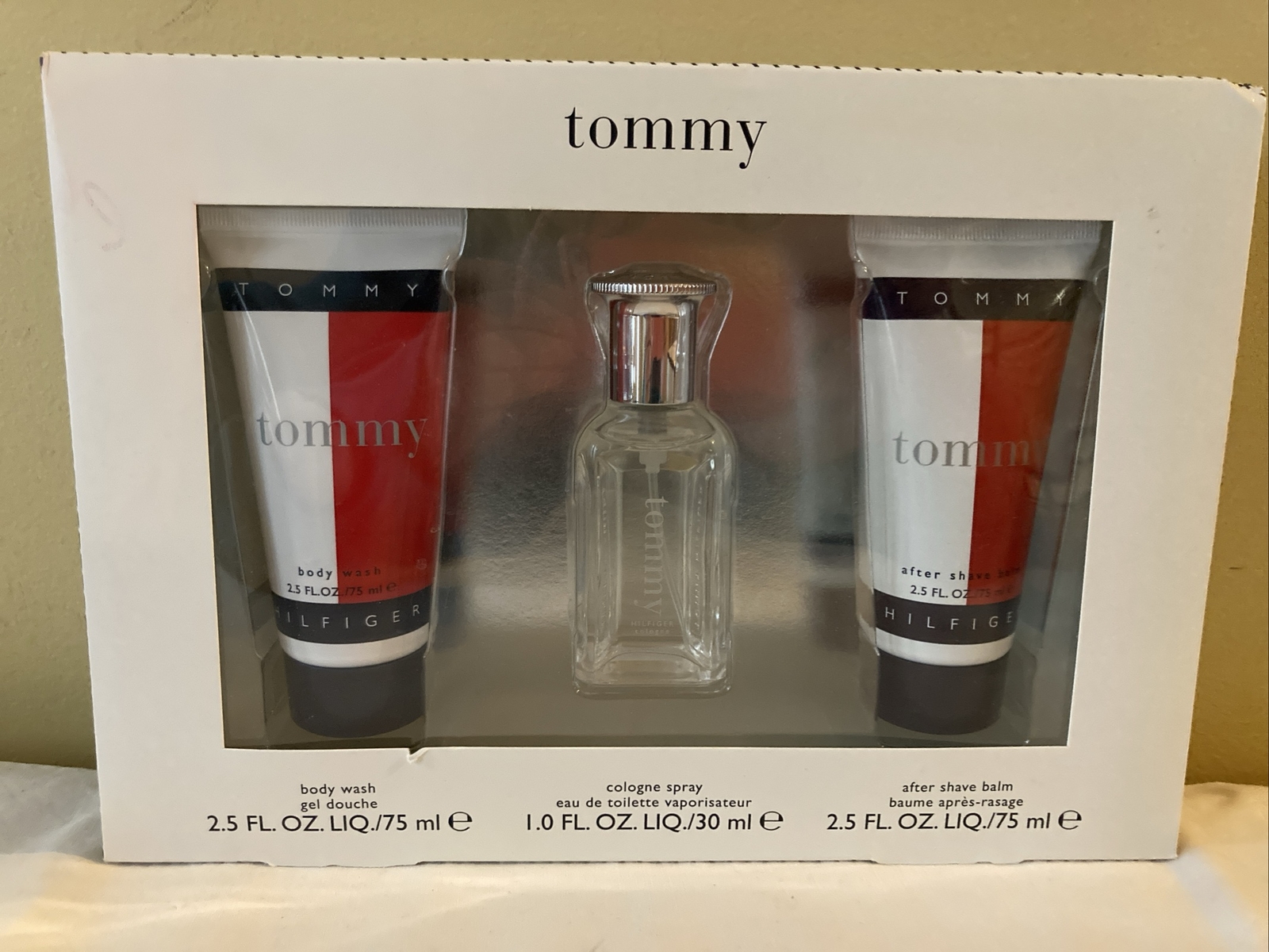 Tommy Hilfiger Tommy Gift Set Mens Cologne Spray Body Wash After Shave
