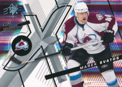 2008-09 SPx #74 MAREK SVATOS - Colorado Avalanche