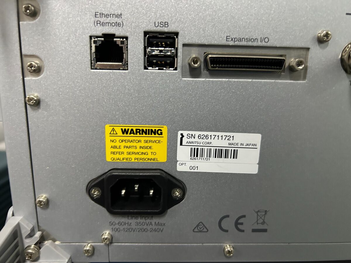 Anritsu MT8862A-Wiereless Connectivity Test Op:001-30 days Anritsu MT8862A-Wiereless Connectivity Test Op:001-30 days